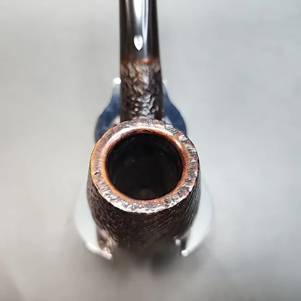 Astleys of London, Sandblasted Bent Billiard Briar Pipe, English Estates - Image 5