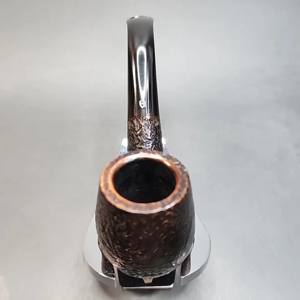 Astleys of London, Sandblasted Bent Billiard Briar Pipe, English Estates - Image 6
