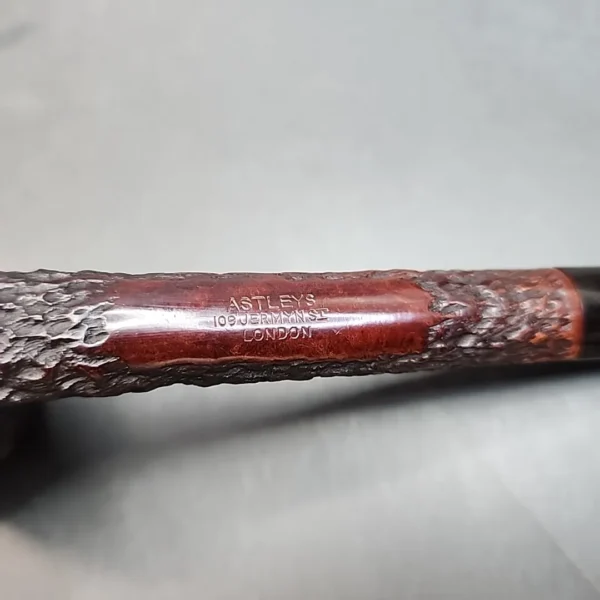 Astleys, Rusticated Lumberman Briar Pipe, English Estates - Image 9