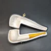 Straight Billiard Block Meerschaum Estate Pipe, Case [SOLD OUT] - Image 3
