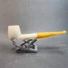 Straight Billiard Block Meerschaum Estate Pipe, Case [SOLD OUT] - Image 5