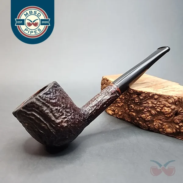 Clubman De Luxe x84, by Orlik, Sandblasted Pot, Estate Briar Pipe, English Estates [SOLD OUT]