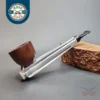 Kirsten M, Aluminium & Briar Metal Estate Pipe, USA [SOLD OUT]