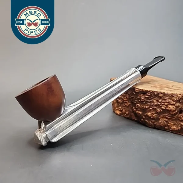 Kirsten M, Aluminium & Briar Metal Estate Pipe, USA [SOLD OUT]