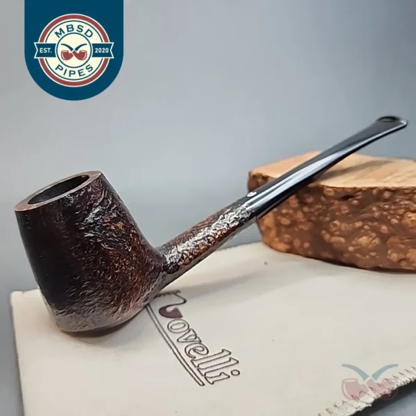 Astleys of London, Sandblasted Brandy Briar Pipe, English Estates