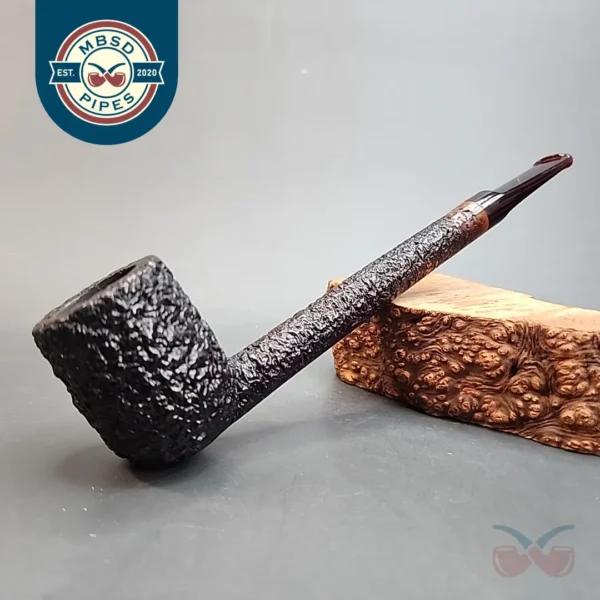 Don Carlos One Note Rusticated Canadian Estate Briar Pipe, Italian Estates [SOLD OUT]