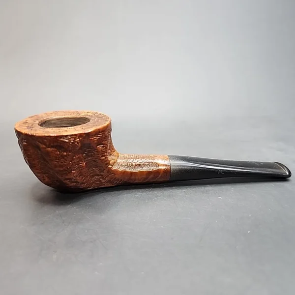 Mincer Era Custom-Bilt Rusticated Squat Dublin Estate Briar Pipe, USA [SOLD OUT] - Image 3