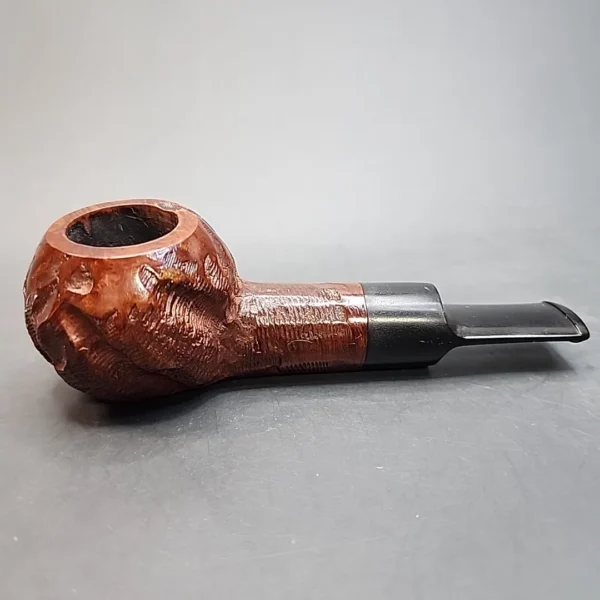 Custombilt 15 Rusticated Squat Tomato Estate Briar Pipe, USA [SOLD OUT] - Image 3
