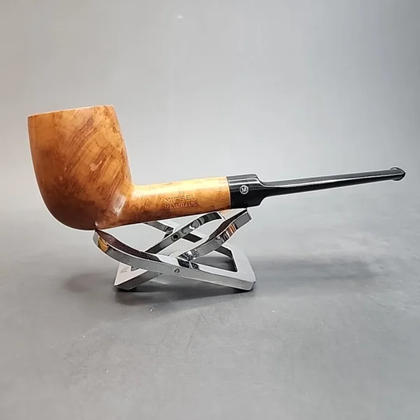 Michel Naturals 9436, Smooth Straight Billiard Briar Pipe, Unsmoked [SOLD OUT] - Image 3