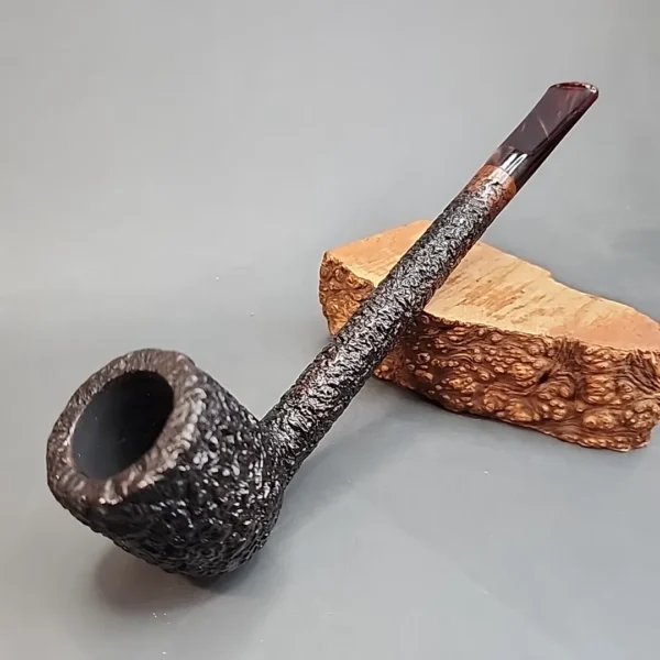 Don Carlos One Note Rusticated Canadian Estate Briar Pipe, Italian Estates [SOLD OUT] - Image 3