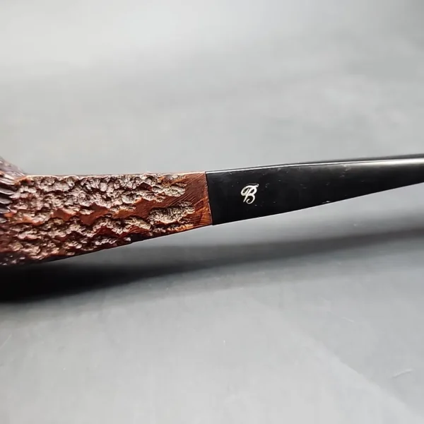 Barok 549, Rusticated Horn Estate Briar Pipe, English Estates [SOLD OUT] - Image 4
