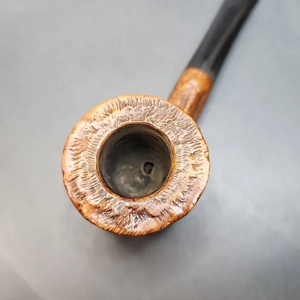 Mincer Era Custom-Bilt Rusticated Squat Dublin Estate Briar Pipe, USA [SOLD OUT] - Image 4