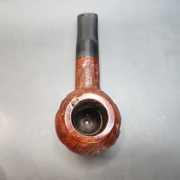 Custombilt 15 Rusticated Squat Tomato Estate Briar Pipe, USA [SOLD OUT] - Image 4