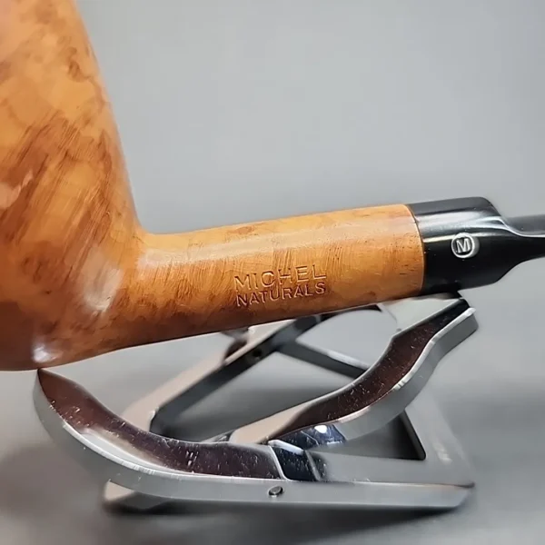 Michel Naturals 9436, Smooth Straight Billiard Briar Pipe, Unsmoked [SOLD OUT] - Image 4