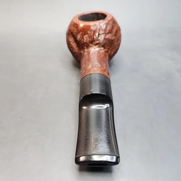 Custombilt 15 Rusticated Squat Tomato Estate Briar Pipe, USA [SOLD OUT] - Image 6