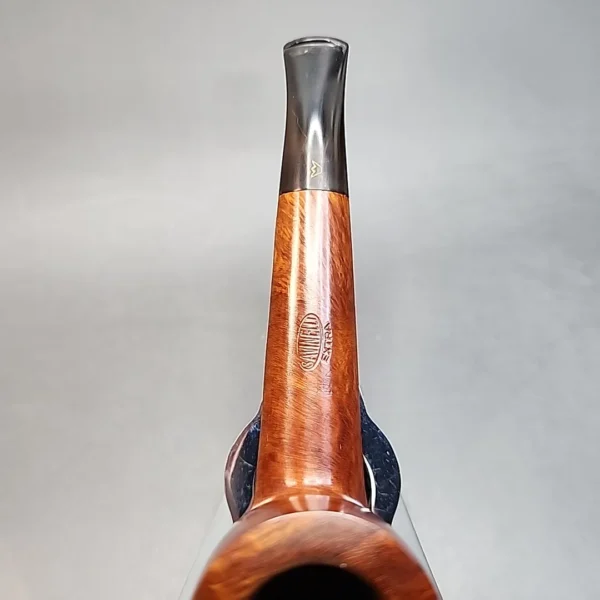 Savinelli Extra 814 KS, Slightly Bent Billiard Briar Pipe, Italian Estates [SOLD OUT] - Image 7