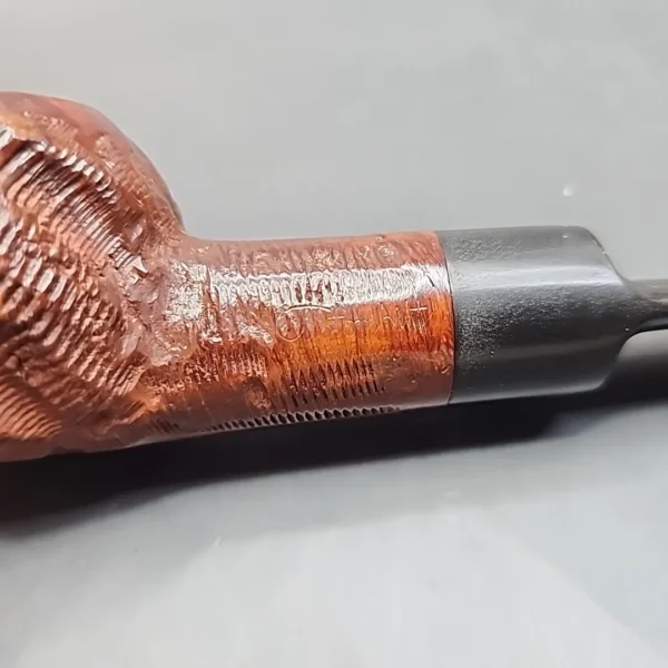 Custombilt 15 Rusticated Squat Tomato Estate Briar Pipe, USA [SOLD OUT] - Image 7