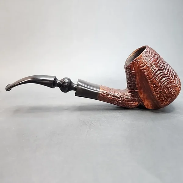 Ben Wade Prominence A2, Partially Sandblasted Freehand Briar Pipe, Danish Estates [SOLD OUT] - Image 7