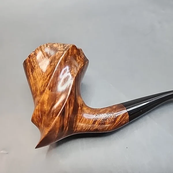 Astleys 109 Jermyn ST London, Swirl Freehand Briar Pipe, English Estates [SOLD OUT] - Image 9