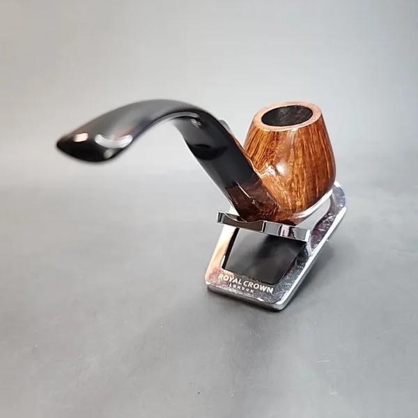 Astleys 109 Jermyn ST London, Smooth Bent Brandy Estate Pipe, English Estates [SOLD OUT] - Image 9