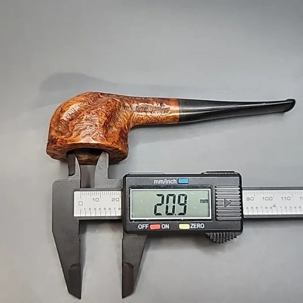 Mincer Era Custom-Bilt Rusticated Squat Dublin Estate Briar Pipe, USA [SOLD OUT] - Image 9