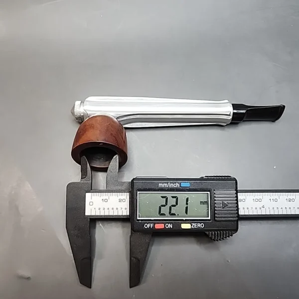 Kirsten M, Aluminium & Briar Metal Estate Pipe, USA [SOLD OUT] - Image 9