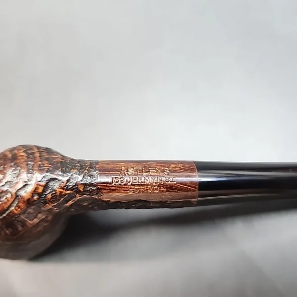 Astleys Sandblasted Canted Dublin Estate Briar Pipe, English Estates [SOLD OUT] - Image 9