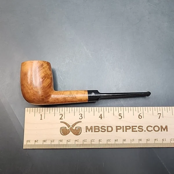 Michel Naturals 9436, Smooth Straight Billiard Briar Pipe, Unsmoked [SOLD OUT] - Image 9