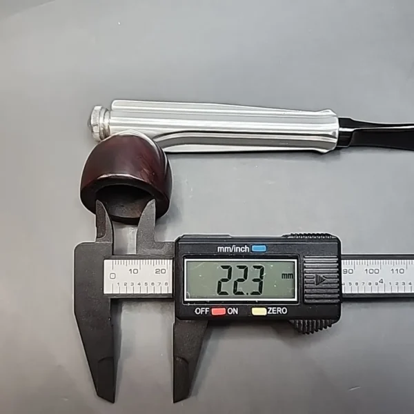 Kirsten M, Aluminium and Briar Metal Estate Pipe, USA [SOLD OUT] - Image 10