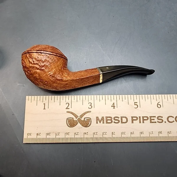 Becker & Musico Roma, Sandblasted Bulldog Briar Pipe, Italian Estates [SOLD OUT] - Image 10