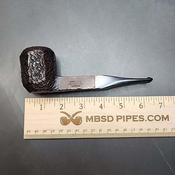Astleys of London, Rusticated Panel, Estate Briar Pipe, English Estates - Image 11