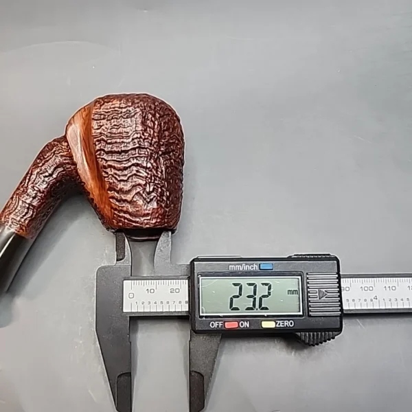 Ben Wade Prominence A2, Partially Sandblasted Freehand Briar Pipe, Danish Estates [SOLD OUT] - Image 11