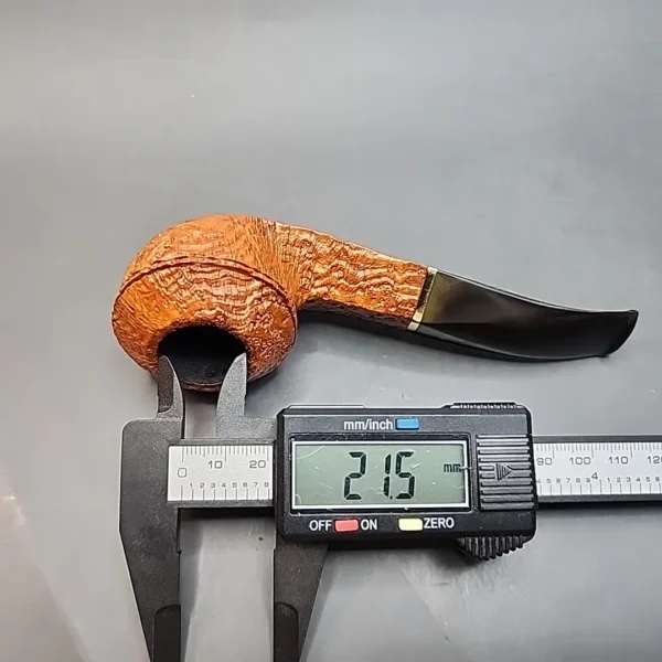 Becker & Musico Roma, Sandblasted Bulldog Briar Pipe, Italian Estates [SOLD OUT] - Image 11