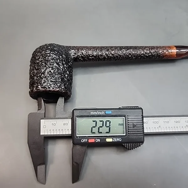 Don Carlos One Note Rusticated Canadian Estate Briar Pipe, Italian Estates [SOLD OUT] - Image 11