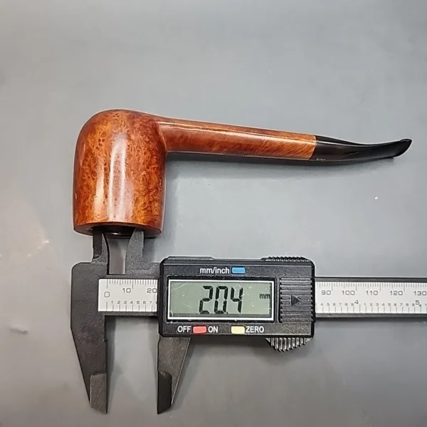 Savinelli Extra 814 KS, Slightly Bent Billiard Briar Pipe, Italian Estates [SOLD OUT] - Image 12