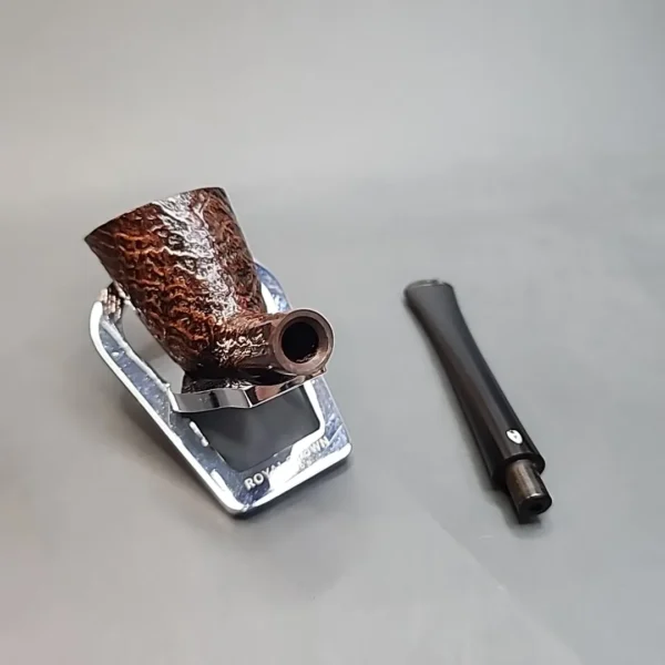 Astleys Sandblasted Canted Dublin Estate Briar Pipe, English Estates [SOLD OUT] - Image 12