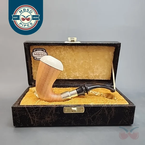 MBSD Meerschaum Spigot Block Meerschaum Calabash Pipe [SOLD OUT]