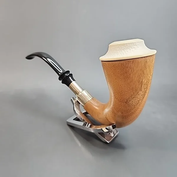 MBSD Meerschaum Calabash Spigot, Block Meerschaum Pipe [SOLD OUT] - Image 8