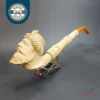 Churchwarden Block Meerschaum Pipe, Bearded Sultan [SOLD OUT]