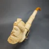 Churchwarden Block Meerschaum Pipe, Bearded Sultan [SOLD OUT] - Image 3