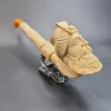 Churchwarden Block Meerschaum Pipe, Bearded Sultan [SOLD OUT] - Image 4
