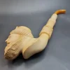 Churchwarden Block Meerschaum Pipe, Bearded Sultan [SOLD OUT] - Image 8