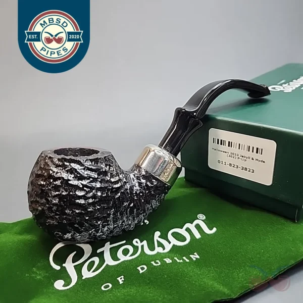 Peterson 2023 Halloween Jekyll and Hyde 302 Apple Briar Pipe, P-Lip [SOLD OUT]