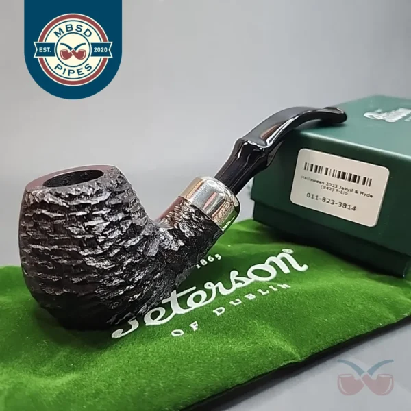 Peterson 2023 Halloween Jekyll and Hyde Brandy B42 Briar Pipe, P-Lip [SOLD OUT]