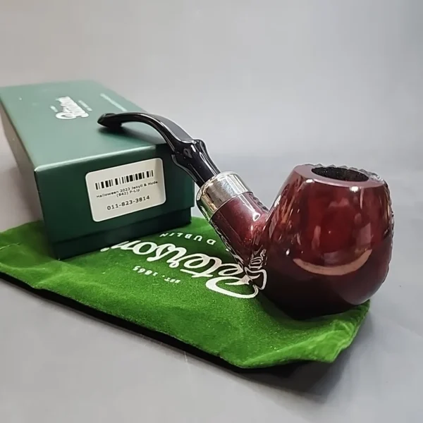 Peterson 2023 Halloween Jekyll and Hyde Brandy B42 Briar Pipe, P-Lip [SOLD OUT] - Image 3