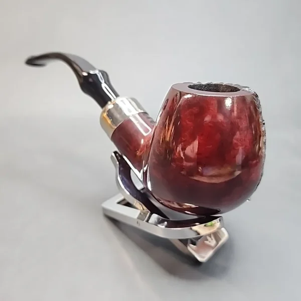 Peterson 2023 Halloween Jekyll and Hyde Brandy B42 Briar Pipe, P-Lip [SOLD OUT] - Image 5