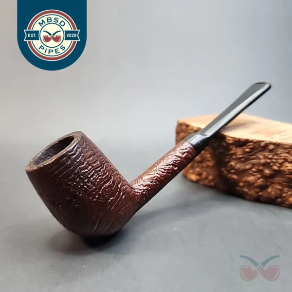 Georg Jensen Royal Knight Sandblasted Estate Briar Pipe, Danish Estates [SOLD OUT]