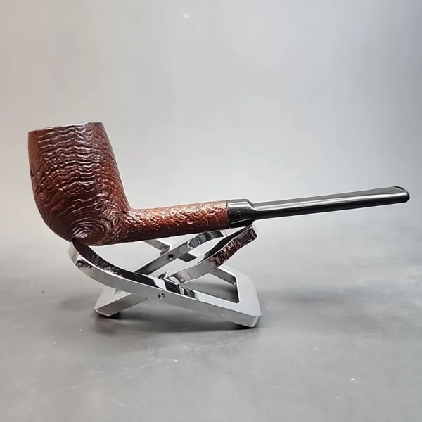 Georg Jensen Royal Knight Sandblasted Estate Briar Pipe, Danish Estates [SOLD OUT] - Image 5