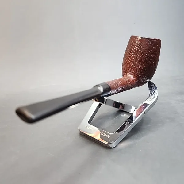 Georg Jensen Royal Knight Sandblasted Estate Briar Pipe, Danish Estates [SOLD OUT] - Image 7