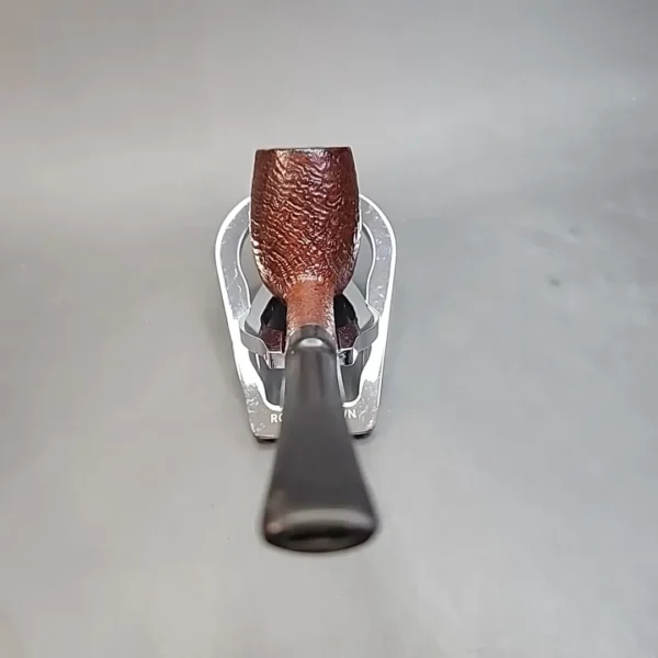 Georg Jensen Royal Knight Sandblasted Estate Briar Pipe, Danish Estates [SOLD OUT] - Image 8